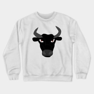 Angry bull Crewneck Sweatshirt